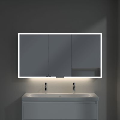 Villeroy & Boch My View+ szafka 140x16,8x75 cm z lustrem aluminium A4811400