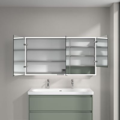 Villeroy & Boch My View+ szafka 140x16,8x75 cm z lustrem Soft Green A48114AF