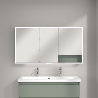 Villeroy & Boch My View+ szafka 140x16,8x75 cm z lustrem Soft Green A48114AF