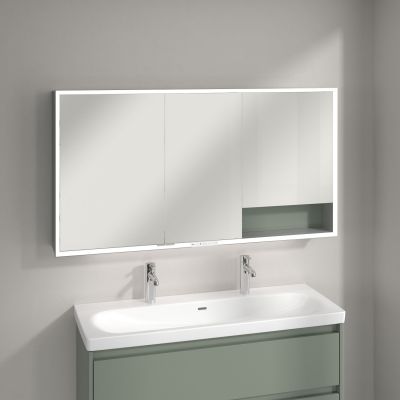 Villeroy & Boch My View+ szafka 140x16,8x75 cm z lustrem Soft Green A48114AF