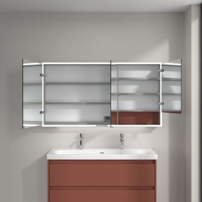 Villeroy & Boch My View+ szafka 75x16,8x140 cm z lustrem Wine Red A48114AH