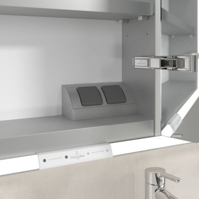 Villeroy & Boch My View+ szafka 140x16,8x75 cm z lustrem Brilliant White A48114VE