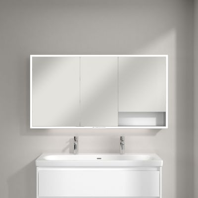 Villeroy & Boch My View+ szafka 140x16,8x75 cm z lustrem Pure White A48114VF