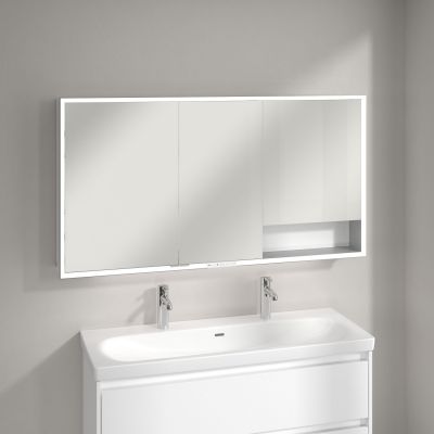 Villeroy & Boch My View+ szafka 140x16,8x75 cm z lustrem Pure White A48114VF