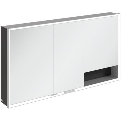 Villeroy & Boch My View+ szafka 75x16,8x140 cm z lustrem Volcano Black A48114VL