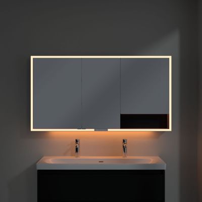 Villeroy & Boch My View+ szafka 140x16,8x75 cm z lustrem Volcano Black A48114VL