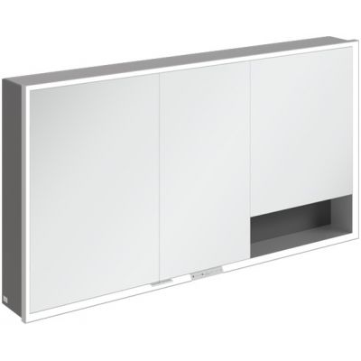 Villeroy & Boch My View+ szafka 75x16,8x140 cm z lustrem Graphite A48114VR