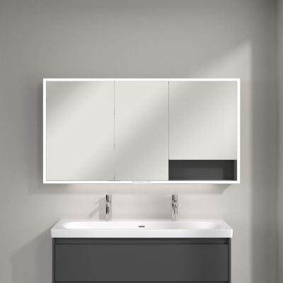 Villeroy & Boch My View+ szafka 140x16,8x75 cm z lustrem Graphite A48114VR