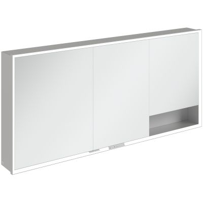Villeroy & Boch My View+ szafka 160x16,8x75 cm z lustrem aluminium A4811600