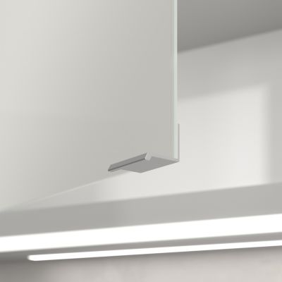 Villeroy & Boch My View+ szafka 160x16,8x75 cm z lustrem aluminium A4811600