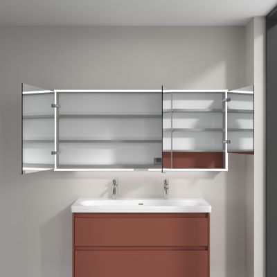 Villeroy & Boch My View+ szafka 160x16,8x75 cm z lustrem Wine Red A48116AH