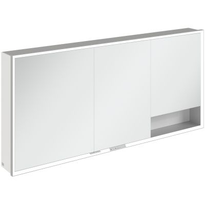 Villeroy & Boch My View+ szafka 160x16,8x75 cm z lustrem Brilliant White A48116VE
