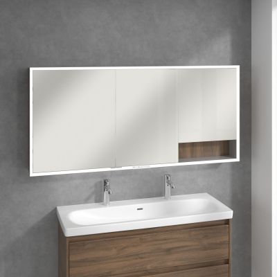Villeroy & Boch My View+ szafka 160x16,8x75 cm z lustrem Arizona Oak A48116VH