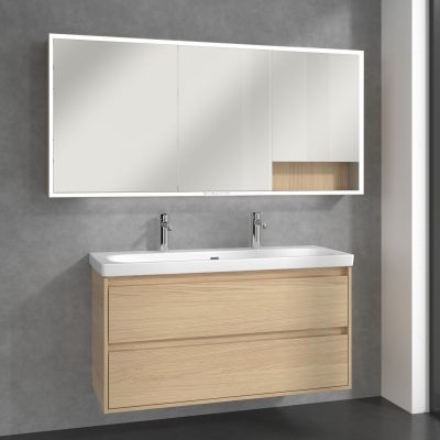 Villeroy & Boch My View+ szafka 160x16,8x75 cm z lustrem Nordic Oak A48116VJ