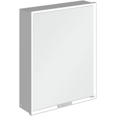 Villeroy & Boch My View+ szafka 75x16,8x60 cm z lustrem aluminium A4816L00