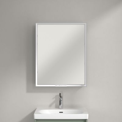 Villeroy & Boch My View+ szafka 60x16,8x75 cm z lustrem Soft Green A4816LAF