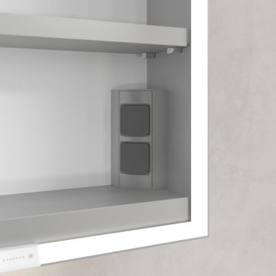 Villeroy & Boch My View+ szafka 60x16,8x75 cm z lustrem Wine Red A4816LAH