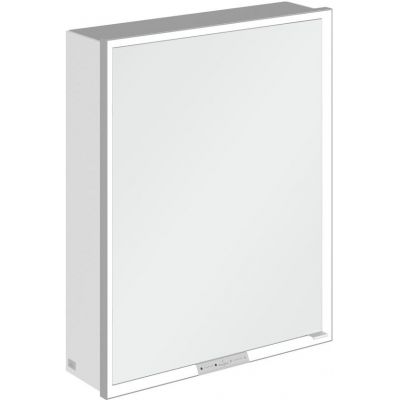 Villeroy & Boch My View+ szafka 75x16,8x60 cm z lustrem Pure White A4816LVF