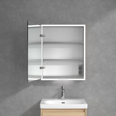 Villeroy & Boch My View+ szafka 75x16,8x60 cm z lustrem Nordic Oak A4816LVJ