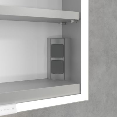 Villeroy & Boch My View+ szafka 60x16,8x75 cm z lustrem Nordic Oak A4816LVJ