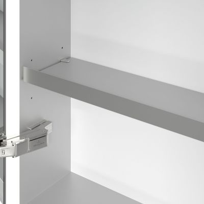 Villeroy & Boch My View+ szafka 60x16,8x75 cm z lustrem Volcano Black A4816LVL