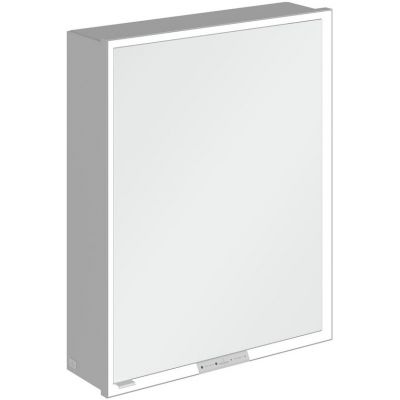 Villeroy & Boch My View+ szafka 75x16,8x60 cm z lustrem aluminium A4816R00