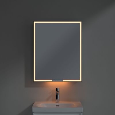 Villeroy & Boch My View+ szafka 60x16,8x75 cm z lustrem aluminium A4816R00