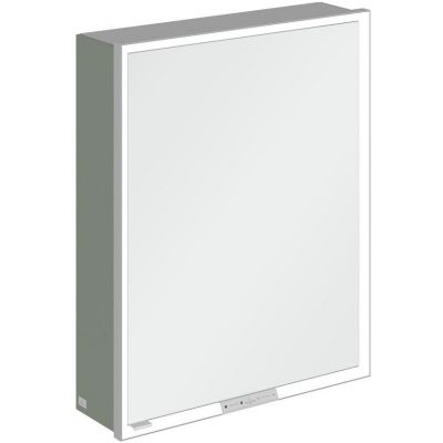 Villeroy & Boch My View+ szafka 75x16,8x60 cm z lustrem Soft Green A4816RAF