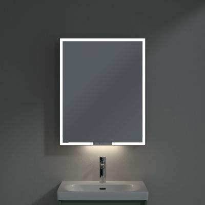 Villeroy & Boch My View+ szafka 60x16,8x75 cm z lustrem Soft Green A4816RAF