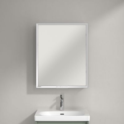 Villeroy & Boch My View+ szafka 60x16,8x75 cm z lustrem Soft Green A4816RAF