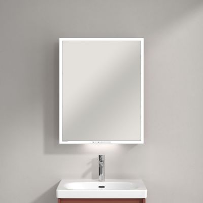 Villeroy & Boch My View+ szafka 75x16,8x60 cm z lustrem Wine Red A4816RAH