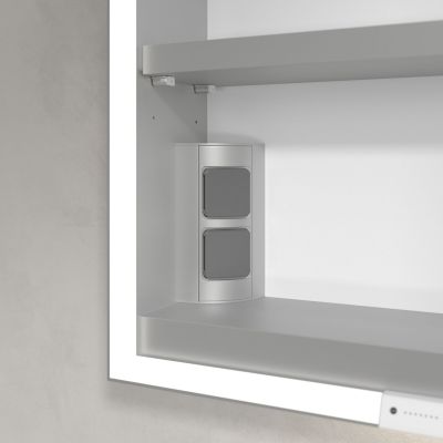 Villeroy & Boch My View+ szafka 60x16,8x75 cm z lustrem Wine Red A4816RAH