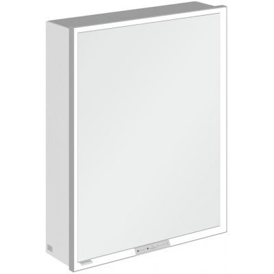 Villeroy & Boch My View+ szafka 75x16,8x60 cm z lustrem Brilliant White A4816RVE