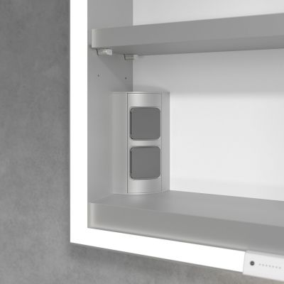 Villeroy & Boch My View+ szafka 60x16,8x75 cm z lustrem Arizona Oak A4816RVH