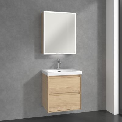 Villeroy & Boch My View+ szafka 60x16,8x75 cm z lustrem Nordic Oak A4816RVJ