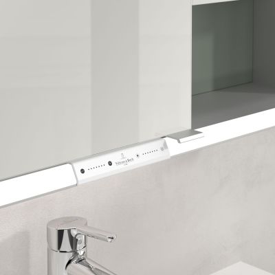 Villeroy & Boch My View+ szafka 80x16,8x75 cm z lustrem Soft Green A48180AF