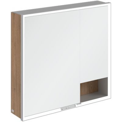 Villeroy & Boch My View+ szafka 75x16,8x80 cm z lustrem Oak Kansas A48180RH