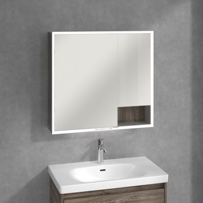 Villeroy & Boch My View+ szafka 80x16,8x75 cm z lustrem Stone Oak A48180RK