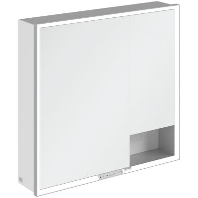 Villeroy & Boch My View+ szafka 75x16,8x80 cm z lustrem Brilliant White A48180VE