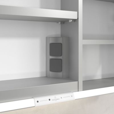 Villeroy & Boch My View+ szafka 80x16,8x75 cm z lustrem Brilliant White A48180VE