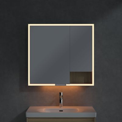 Villeroy & Boch My View+ szafka 80x16,8x75 cm z lustrem Nordic Oak A48180VJ