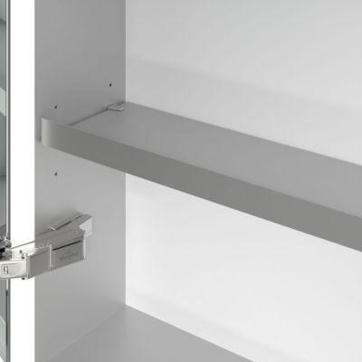 Villeroy & Boch My View+ szafka 75x16,8x80 cm z lustrem Graphite A48180VR