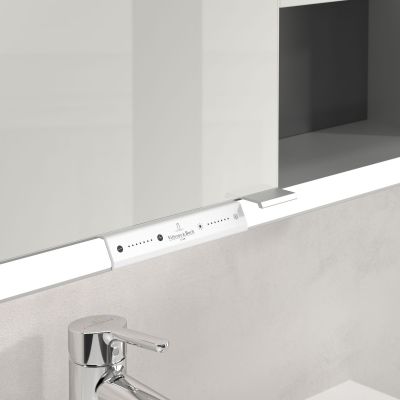 Villeroy & Boch My View+ szafka 80x16,8x75 cm z lustrem Graphite A48180VR