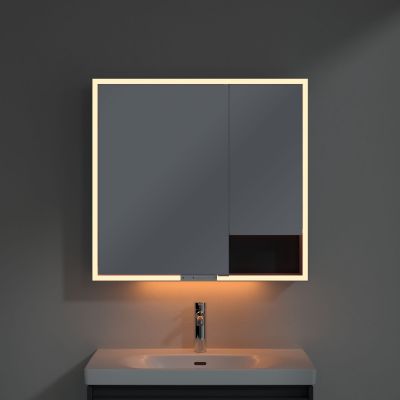 Villeroy & Boch My View+ szafka 80x16,8x75 cm z lustrem Graphite A48180VR