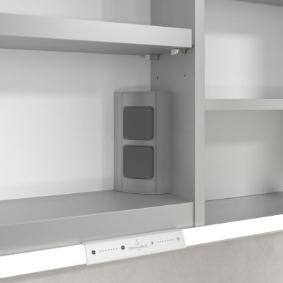 Villeroy & Boch My View+ szafka 100x16,8x75 cm z lustrem Brilliant White A48210VE