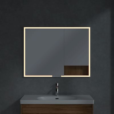 Villeroy & Boch My View+ szafka 100x16,8x75 cm z lustrem oak kansas A48210RH