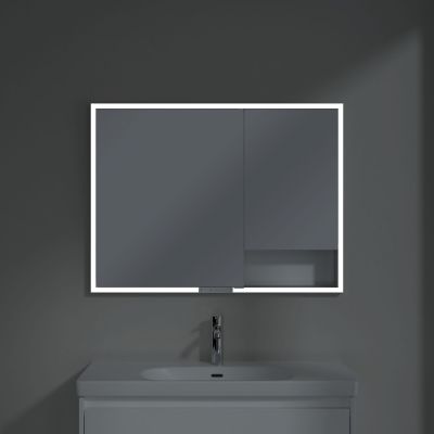 Villeroy & Boch My View+ szafka 100x16,8x75 cm z lustrem Pure White A48210VF