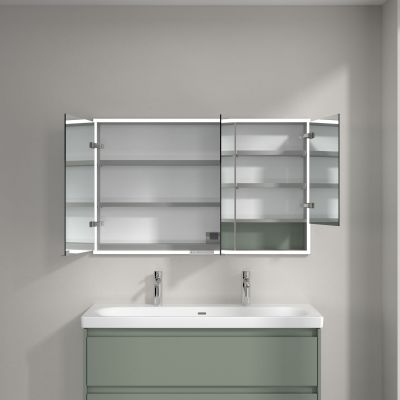 Villeroy & Boch szafka 120x16,8x75 cm z lustrem  Soft Green A48212AF