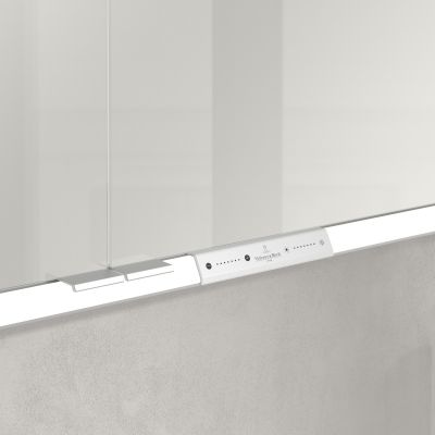 Villeroy & Boch My View+ szafka 130x16,8x75 cm z lustrem do zabudowy aluminium A4821300