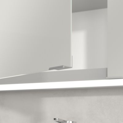 Villeroy & Boch My View+ szafka 130x16,8x75 cm z lustrem do zabudowy Soft Green A48213AF